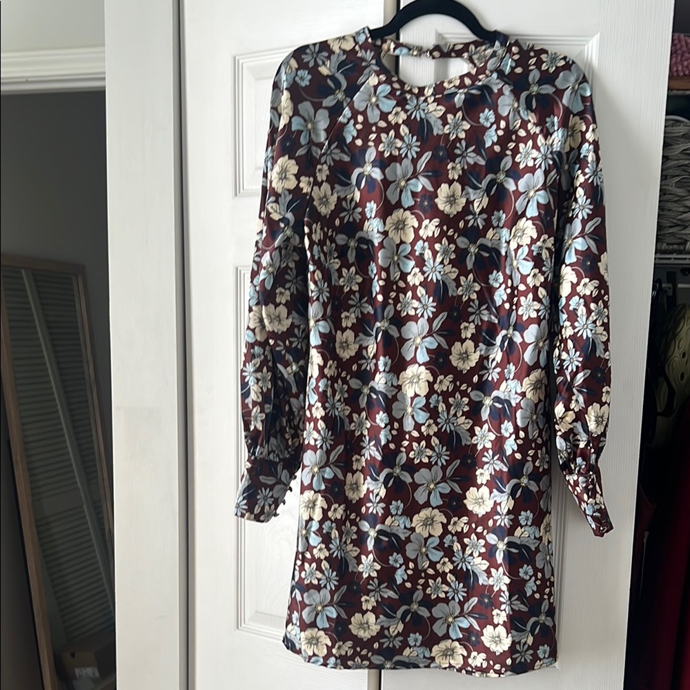 Floral Long Sleeve Dress